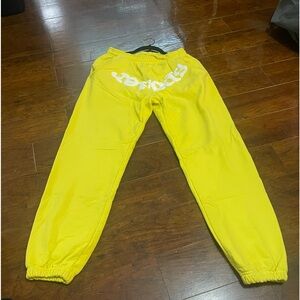 Young Thug Spider Worldwide Sweatpants Yellow S